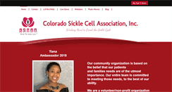 Desktop Screenshot of coloradosicklecellassociation.org
